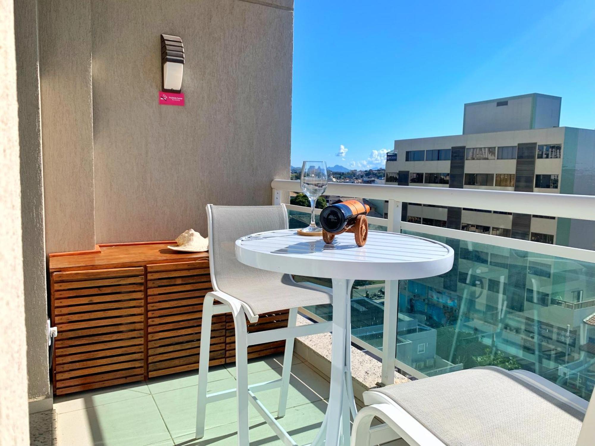 Flat Exclusivo No Hotel Ramada Macae, Smartv, Wifi 512Mbps, Piscina E Garagem Kültér fotó